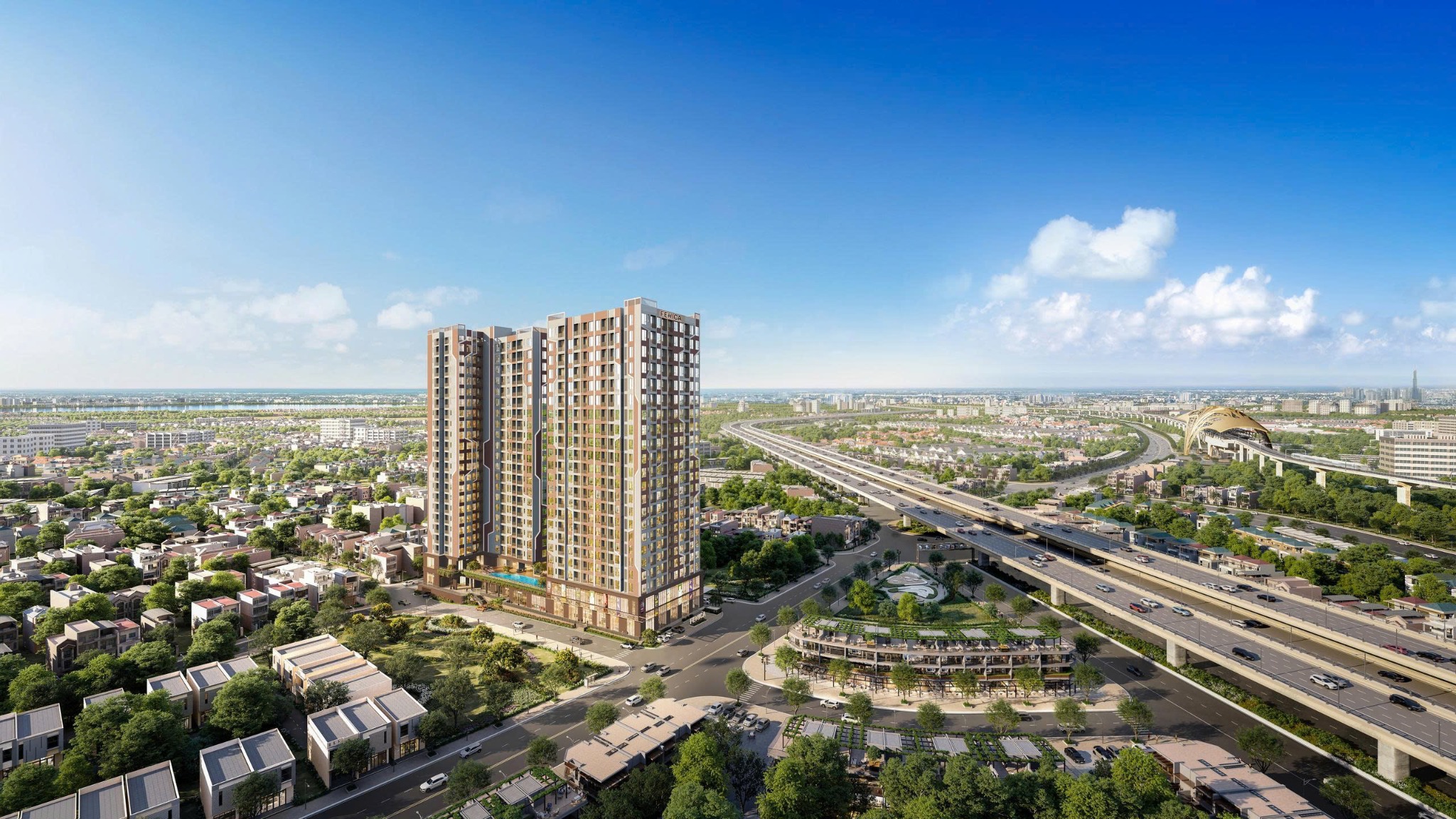 Phối cảnh Fenica Dĩ An