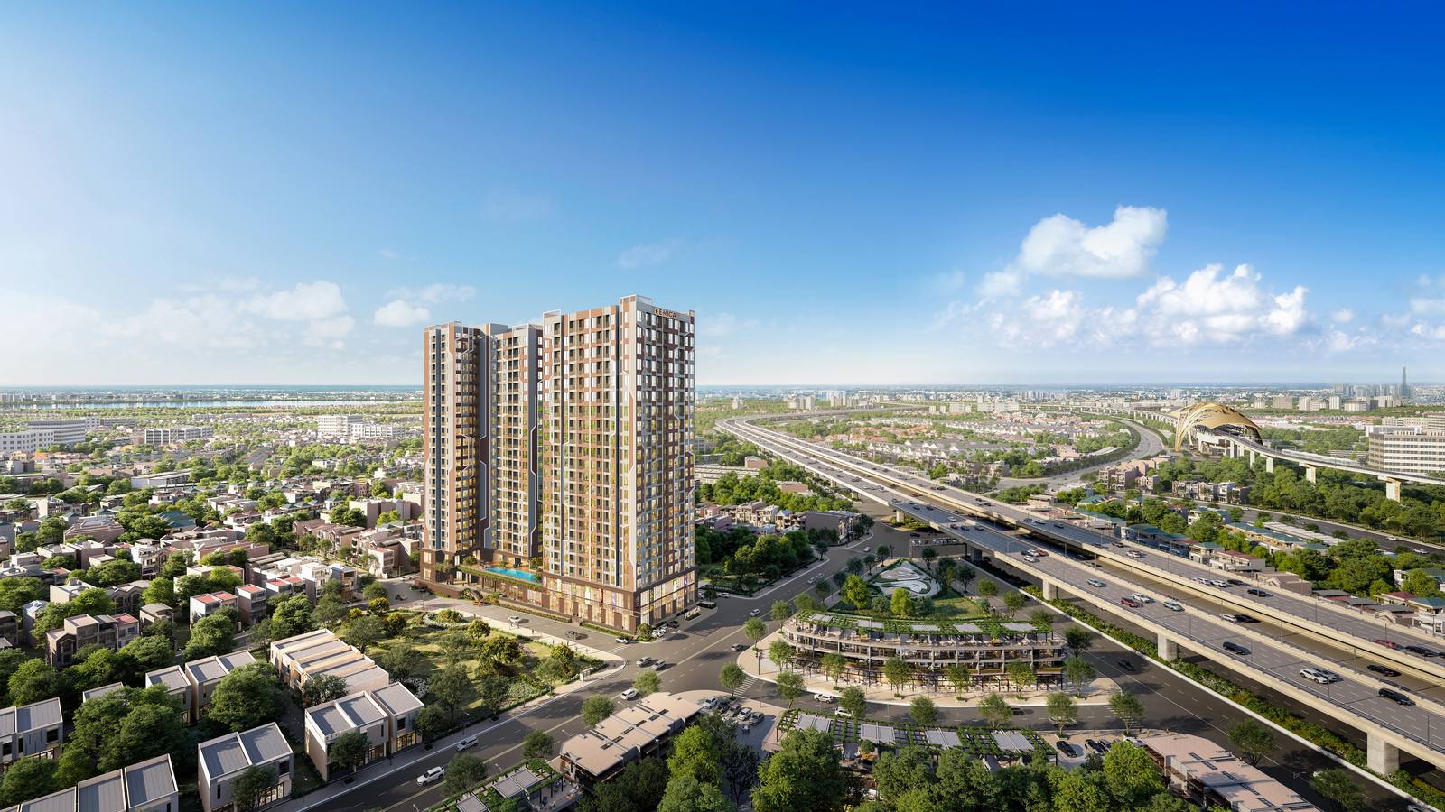 Phối cảnh dự án Fenica Dĩ An ngay Metro số 1